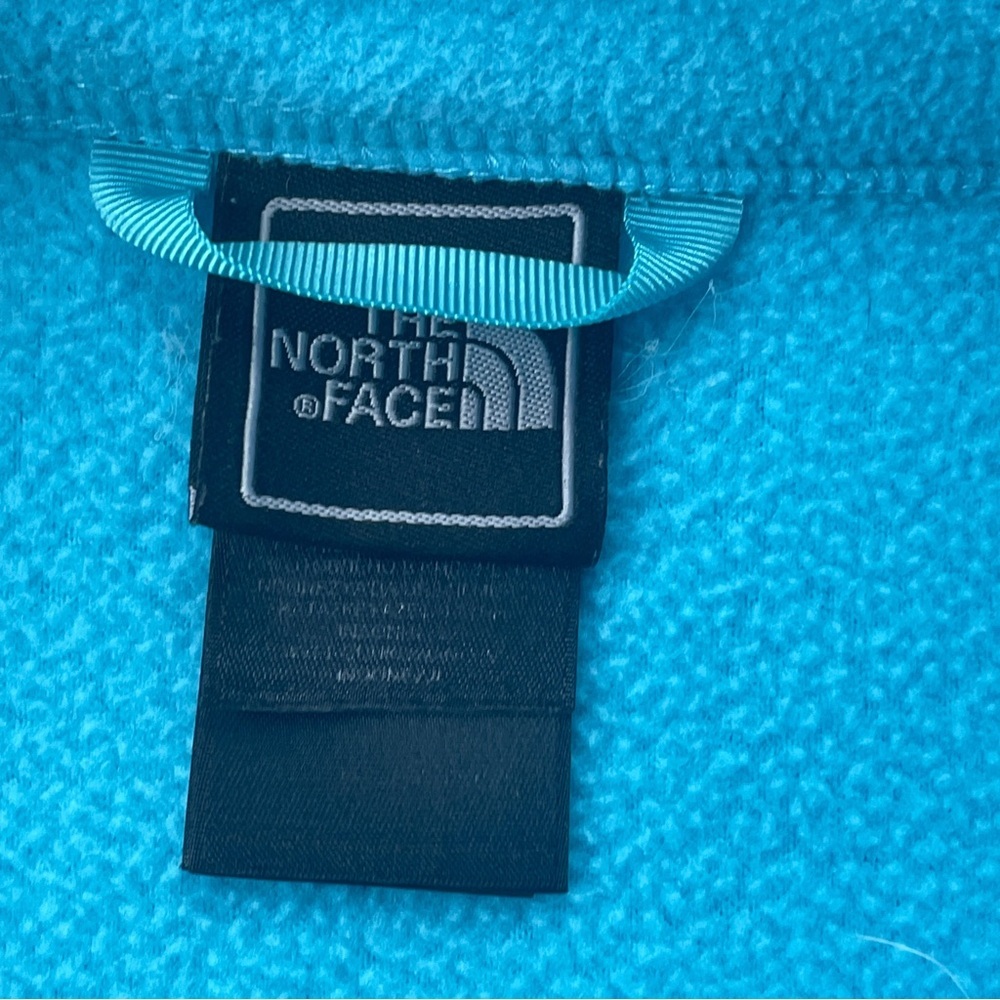 The North Face Turquoise Fleece Jacket - Picture 9 of 11